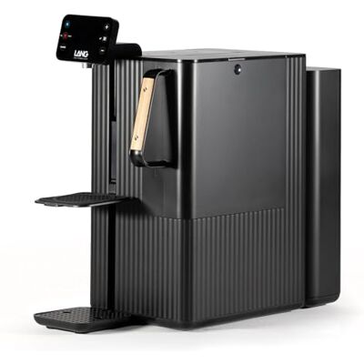 LANG WATER Purificateur d'Eau du Robinet par Osmose Inverse avec Minéraux Osmoseur avec minéralisation ajustable, UV, distributeur d'eau chaude et Packs de Minéraux Swiss-made, sans installation - Publicité LANG WATER Purificateur d'Eau du Robinet par Osmose Inverse avec Minéraux Osmoseur avec minéralisation ajustable, UV, distributeur d'eau chaude et Packs de Minéraux Swiss-made, sans installation - Publicité