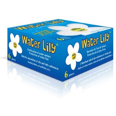 TOUCAN Water lily purificateur d'eau Boite de 6 fleurs Blanc/Jaune - Publicité TOUCAN Water lily purificateur d'eau Boite de 6 fleurs Blanc/Jaune - Publicité