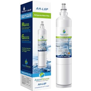 AquaHouse AH-L6P filtre à eau compatible pour LG réfrigérateur LT600P, 5231JA2006A, 5231JA2006B, 5231JA2006F - Publicité AquaHouse AH-L6P filtre à eau compatible pour LG réfrigérateur LT600P, 5231JA2006A, 5231JA2006B, 5231JA2006F - Publicité