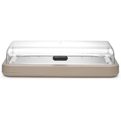 HENDI Présentoir buffet réfrigérant UNIQ GN 1/1, Beige Socle en PP, couvercle relevable en ABS, bac GN 1/1 en acier inoxydable, accumulateur de froid, 593x389x(H)147mm - Publicité HENDI Présentoir buffet réfrigérant UNIQ GN 1/1, Beige Socle en PP, couvercle relevable en ABS, bac GN 1/1 en acier inoxydable, accumulateur de froid, 593x389x(H)147mm - Publicité