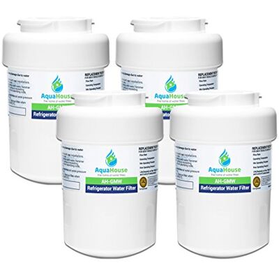 AquaHouse 4x AH-GMW compatible pour filtre à eau General Electric GE SmartWater MWF GWF, Sears, Kenmore, Hotpoint réfrigérateur HWF, WF07 - Publicité AquaHouse 4x AH-GMW compatible pour filtre à eau General Electric GE SmartWater MWF GWF, Sears, Kenmore, Hotpoint réfrigérateur HWF, WF07 - Publicité