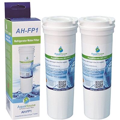 AquaHouse 2x AH-FP1 compatible pour filtre à eau Fisher & Paykel 836848, 836860, 67003662 filtre à eau de réfrigérateur - Publicité AquaHouse 2x AH-FP1 compatible pour filtre à eau Fisher & Paykel 836848, 836860, 67003662 filtre à eau de réfrigérateur - Publicité