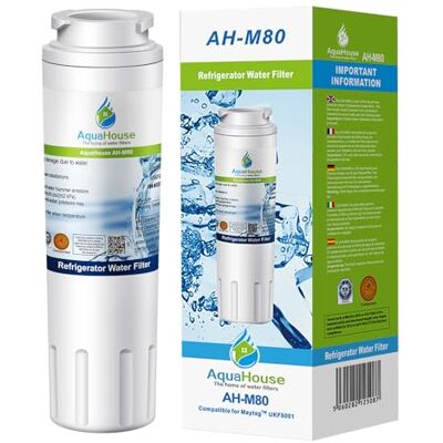 AquaHouse AH-M80 filtre à eau compatible pour Maytag UKF8001, UKF8001AXX, PuriClean II PUR, Amana, Admiral, KitchenAid, Kenmore, filtre réfrigérateur - Publicité AquaHouse AH-M80 filtre à eau compatible pour Maytag UKF8001, UKF8001AXX, PuriClean II PUR, Amana, Admiral, KitchenAid, Kenmore, filtre réfrigérateur - Publicité