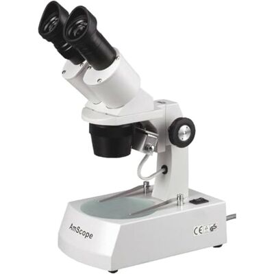 AmScope Se305r-az Jumelles 10 x -20 X -30 x -60 x stéréo microscope avec éclairage en haut et en bas - Publicité AmScope Se305r-az Jumelles 10 x -20 X -30 x -60 x stéréo microscope avec éclairage en haut et en bas - Publicité