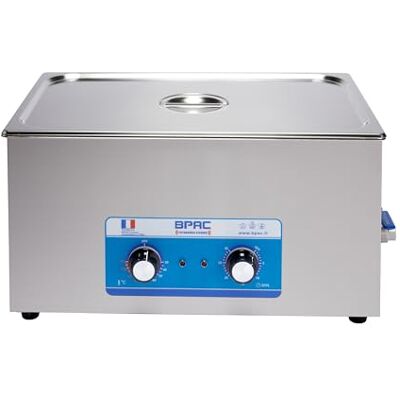 BPAC Nettoyeur Ultrasons avec Cuve 20 Litres Ultrasonic Cleaner Analogique Bac Ultrason Puissance 480 W Appareil Pour Professionnels et Particuliers Marque Française - Publicité BPAC Nettoyeur Ultrasons avec Cuve 20 Litres Ultrasonic Cleaner Analogique Bac Ultrason Puissance 480 W Appareil Pour Professionnels et Particuliers Marque Française - Publicité