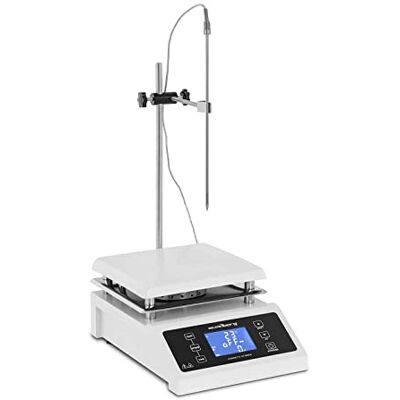 Steinberg Agitateur Magnétique Chauffant Avec Plaque Chauffante SBS-MR-2000 (Plaque Chauffante 19 x 19 cm, 200-2000 tr/min, Max. 350 °C Afficheur Numérique, Minuterie : 0-9999 min) - Publicité Steinberg Agitateur Magnétique Chauffant Avec Plaque Chauffante SBS-MR-2000 (Plaque Chauffante 19 x 19 cm, 200-2000 tr/min, Max. 350 °C Afficheur Numérique, Minuterie : 0-9999 min) - Publicité