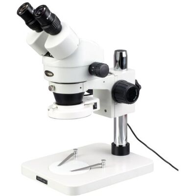 AmScope SM-1BSX-64S Microscope stéréo 3,5x 45x avec lampe 64 LED pour dissection et inspection - Publicité AmScope SM-1BSX-64S Microscope stéréo 3,5x 45x avec lampe 64 LED pour dissection et inspection - Publicité