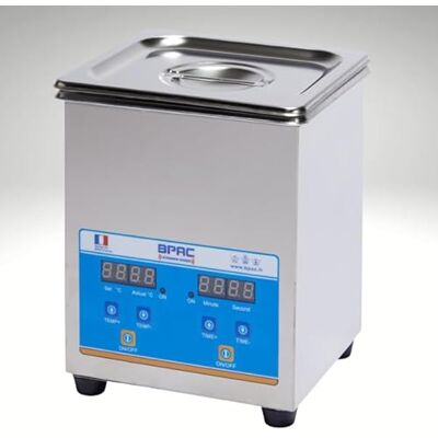 BPAC Pro Nettoyeur Ultrasons Digital avec Cuve 2 litres Nettoyeur Ultrason Bijoux Puissance 60 W Bac Ultrasons pour Professionnels et Particuliers - Publicité BPAC Pro Nettoyeur Ultrasons Digital avec Cuve 2 litres Nettoyeur Ultrason Bijoux Puissance 60 W Bac Ultrasons pour Professionnels et Particuliers - Publicité