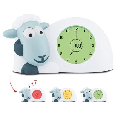 ZAZU Horloge Sam l'Agneau Horloge d'Entraînement au Sommeil et Veilleuse pour Enfants Réveil lumineux Aidez votre enfant à apprendre quand se réveiller Luminosité réglable Arrêt automatique - Publicité ZAZU Horloge Sam l'Agneau Horloge d'Entraînement au Sommeil et Veilleuse pour Enfants Réveil lumineux Aidez votre enfant à apprendre quand se réveiller Luminosité réglable Arrêt automatique - Publicité