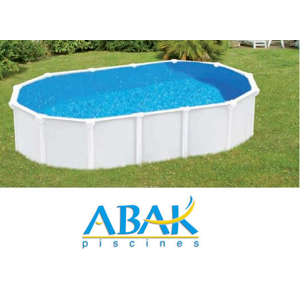 Albatica Liner piscine 75/100ème SAPHIR 10.35 X 5.75 X 1,20 M - Bleu ciel - Publicité