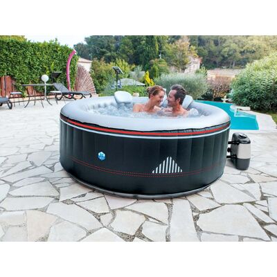 Spa Gonflable NETSPA Montana - 4-6 Personnes - Élégant & Durable - Publicité Spa Gonflable NETSPA Montana - 4-6 Personnes - Élégant & Durable - Publicité