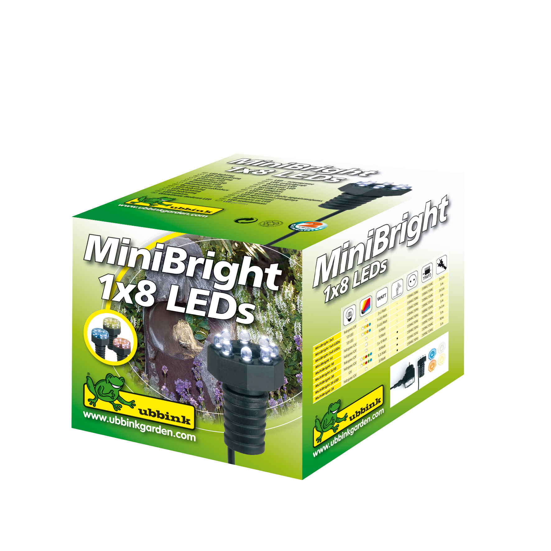Ubbink Eclairage LED MiniBright 3x8