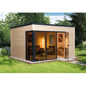 WEKA Abri de jardin en bois CUBILIS DESIGN taille 1 et 2 : Weka