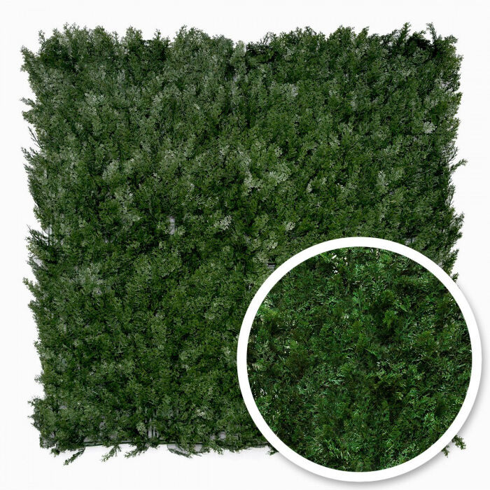 Feuillage artificiel Cyprès : 1m x 1m Feuillage artificiel Cyprès : 1m x 1m
