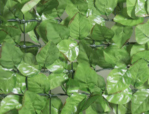 HAIE ARTIFICIELLE FEUILLES DE ROSIER : 1m50 x 3m HAIE ARTIFICIELLE FEUILLES DE ROSIER : 1m50 x 3m