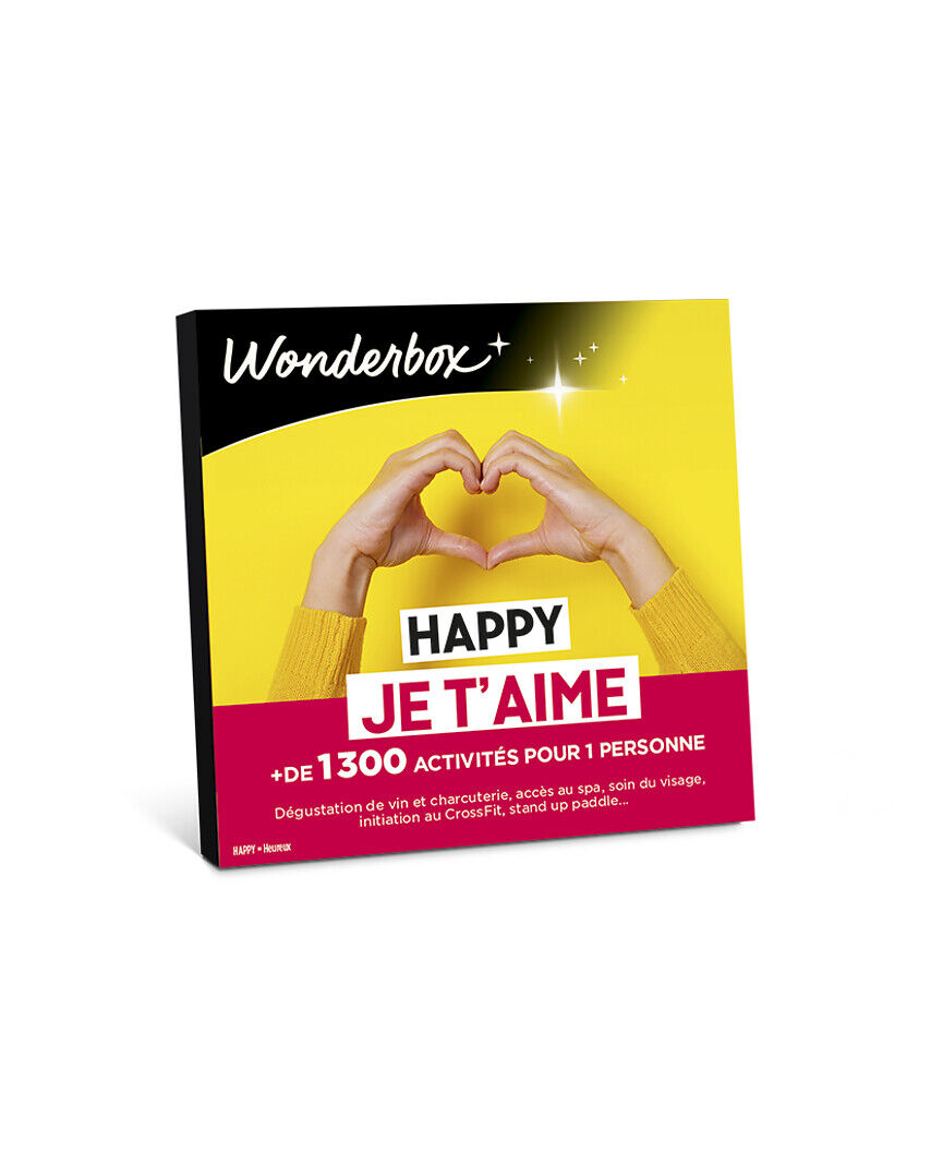 Wonderbox Happy Je t'aime