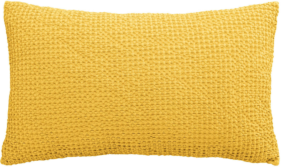 Miliboo Coussin en coton jaune 30 x 50 cm YAM Miliboo Coussin en coton jaune 30 x 50 cm YAM