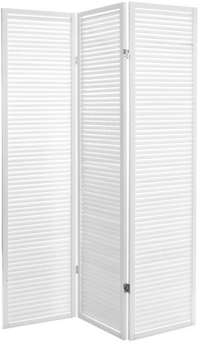 Miliboo Paravent en bois blanc ROMANCE Miliboo Paravent en bois blanc ROMANCE