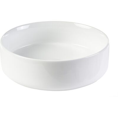 Miliboo Vasque ronde en céramique blanche D40.5 cm ISLA - Publicité Miliboo Vasque ronde en céramique blanche D40.5 cm ISLA - Publicité