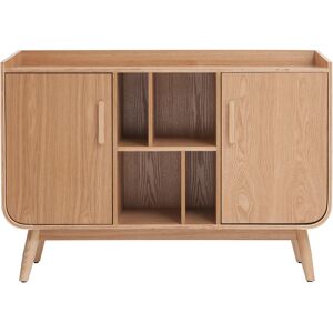 Miliboo Buffet scandinave en bois clair 2 portes L122 cm HALLEN