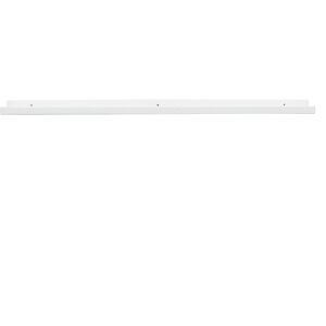 Miliboo Support de cadres photos - etagere lineaire blanc laque mat L120 cm LINEA