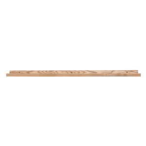 Miliboo Support de cadres photos - etagere lineaire en bois clair chene L120 cm LINEA
