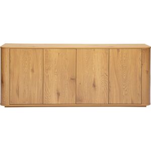 Miliboo Buffet finition bois clair chêne 4 portes L180 cm NEGAN - Publicité Miliboo Buffet finition bois clair chêne 4 portes L180 cm NEGAN - Publicité