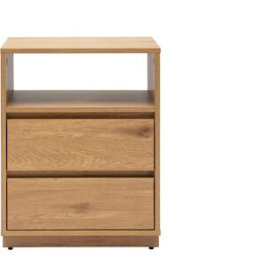 Miliboo Meuble de rangement avec tiroirs finition bois clair chêne L50 cm SEVILLE - Publicité Miliboo Meuble de rangement avec tiroirs finition bois clair chêne L50 cm SEVILLE - Publicité