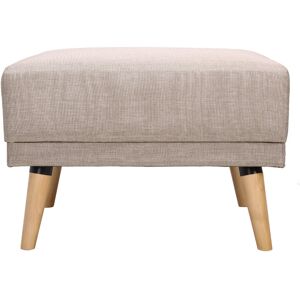 Miliboo ULLA Pouf Beige - Pouf / repose-pieds - Publicité Miliboo ULLA Pouf Beige - Pouf / repose-pieds - Publicité