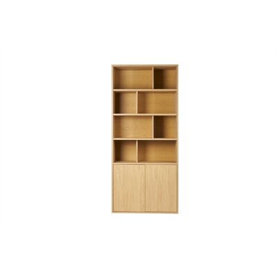 Étagère Miliboo Nagano en bois clair 92cm - Rangement & Display - Publicité Étagère Miliboo Nagano en bois clair 92cm - Rangement & Display - Publicité