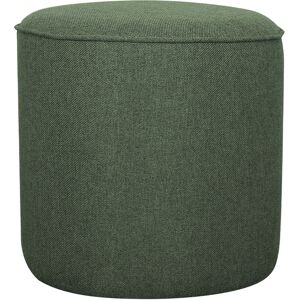 Miliboo Pouf rond en tissu kaki D40 cm COQ