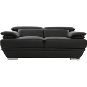 Canapé en Cuir Miliboo Ewing 2 Places - Design Moderne - Publicité Canapé en Cuir Miliboo Ewing 2 Places - Design Moderne - Publicité