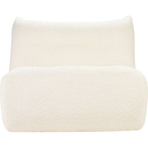 Miliboo Fauteuil lounge en tissu bouclette blanc cassé BUMPY - Publicité Miliboo Fauteuil lounge en tissu bouclette blanc cassé BUMPY - Publicité