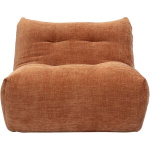Miliboo Fauteuil lounge en tissu effet velours texturé terre brûlée BUMPY - Publicité Miliboo Fauteuil lounge en tissu effet velours texturé terre brûlée BUMPY - Publicité