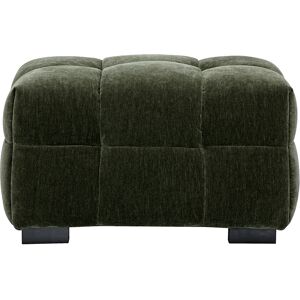 Miliboo Pouf repose-pieds design en tissu effet velours vert kaki CORTO - Publicité Miliboo Pouf repose-pieds design en tissu effet velours vert kaki CORTO - Publicité