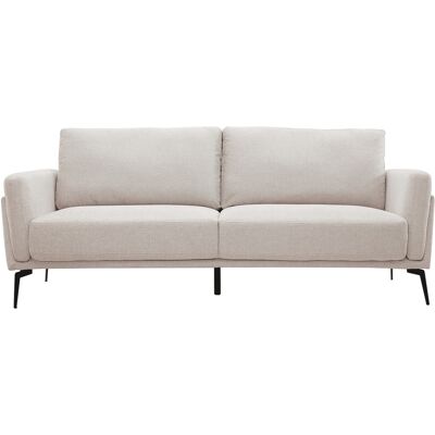Miliboo Canapé Velours Beige 3 Places - Sofá Moderno 3 Plazas - Publicité Miliboo Canapé Velours Beige 3 Places - Sofá Moderno 3 Plazas - Publicité