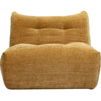 Miliboo Fauteuil lounge en tissu effet velours texturé bronze BUMPY - Publicité Miliboo Fauteuil lounge en tissu effet velours texturé bronze BUMPY - Publicité