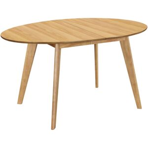 Miliboo Table a manger extensible ovale en bois clair L150 200 cm MARIK