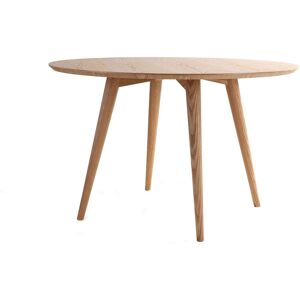 Miliboo Table a manger ronde frene D120 cm LIVIA