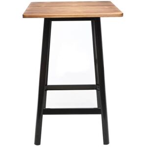 Miliboo Table de bar design noire L70 cm JONES