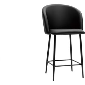 Miliboo Tabouret de bar design noirs H68 cm VANITY