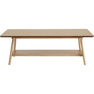 Miliboo Table basse rectangulaire scandinave finition chene L120 cm BAKAR