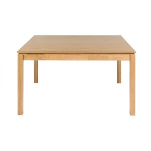Miliboo Table à manger carrée bois clair L140 cm SYLVA - Publicité Miliboo Table à manger carrée bois clair L140 cm SYLVA - Publicité