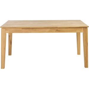 Miliboo Table à manger extensible rectangulaire en bois clair chêne massif L160-220 cm YULIA - Publicité Miliboo Table à manger extensible rectangulaire en bois clair chêne massif L160-220 cm YULIA - Publicité