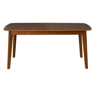 Miliboo Table à manger extensible scandinave rallonges intégrées en bois foncé noyer L168-228 cm LEENA - Publicité Miliboo Table à manger extensible scandinave rallonges intégrées en bois foncé noyer L168-228 cm LEENA - Publicité