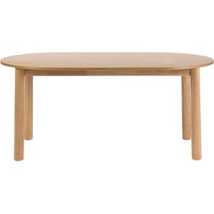 Miliboo Table à manger ovale extensible en bois clair frêne L180-230 cm CLAUDIE - Publicité Miliboo Table à manger ovale extensible en bois clair frêne L180-230 cm CLAUDIE - Publicité