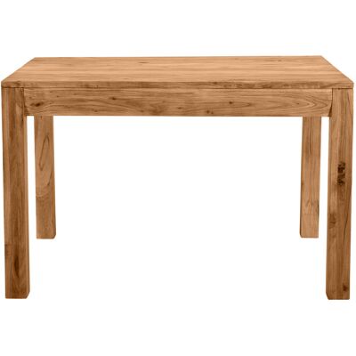Miliboo Table extensible rallonges intégrées rectangulaire en bois massif L120-210 cm BALTO - Publicité Miliboo Table extensible rallonges intégrées rectangulaire en bois massif L120-210 cm BALTO - Publicité