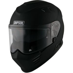 Casque intégral Simpson VENOM Black Mat - Publicité Casque intégral Simpson VENOM Black Mat - Publicité