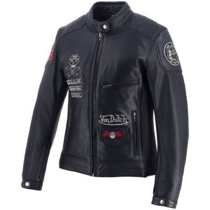 Blouson Moto Helstons VON DUTCH PRETTY Noir - Publicité Blouson Moto Helstons VON DUTCH PRETTY Noir - Publicité