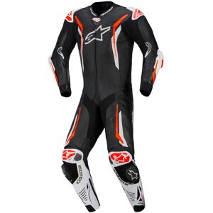 Combinaison Alpinestars GP TECH V5 1 PIECE Black White Red Fluo - Publicité Combinaison Alpinestars GP TECH V5 1 PIECE Black White Red Fluo - Publicité